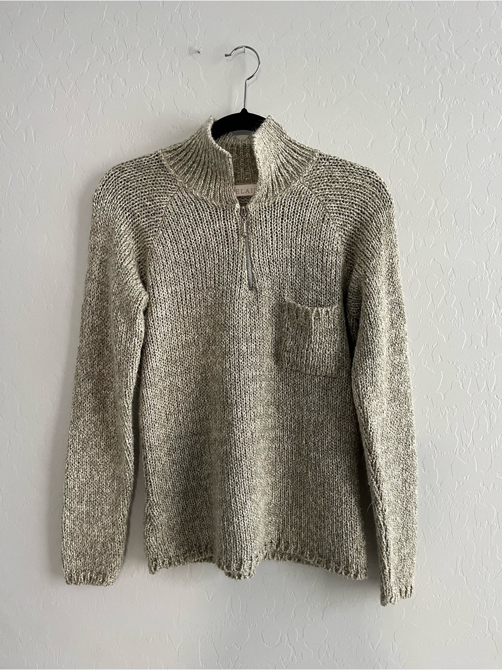Half-Zip Knit Sweater